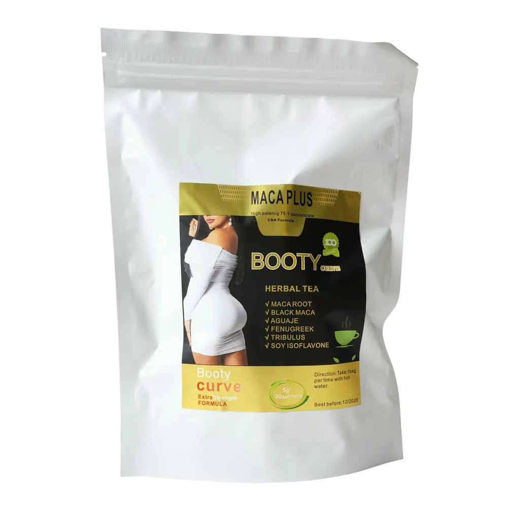 Custom Private Label  Hip big Butt tea bags Enhancement Buttock Firming Abundant healthcare supplements herbal hip tea
