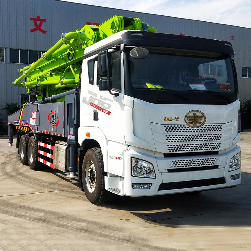 Manufacturing Plant Concrete Truck Mounted Boom Pump
