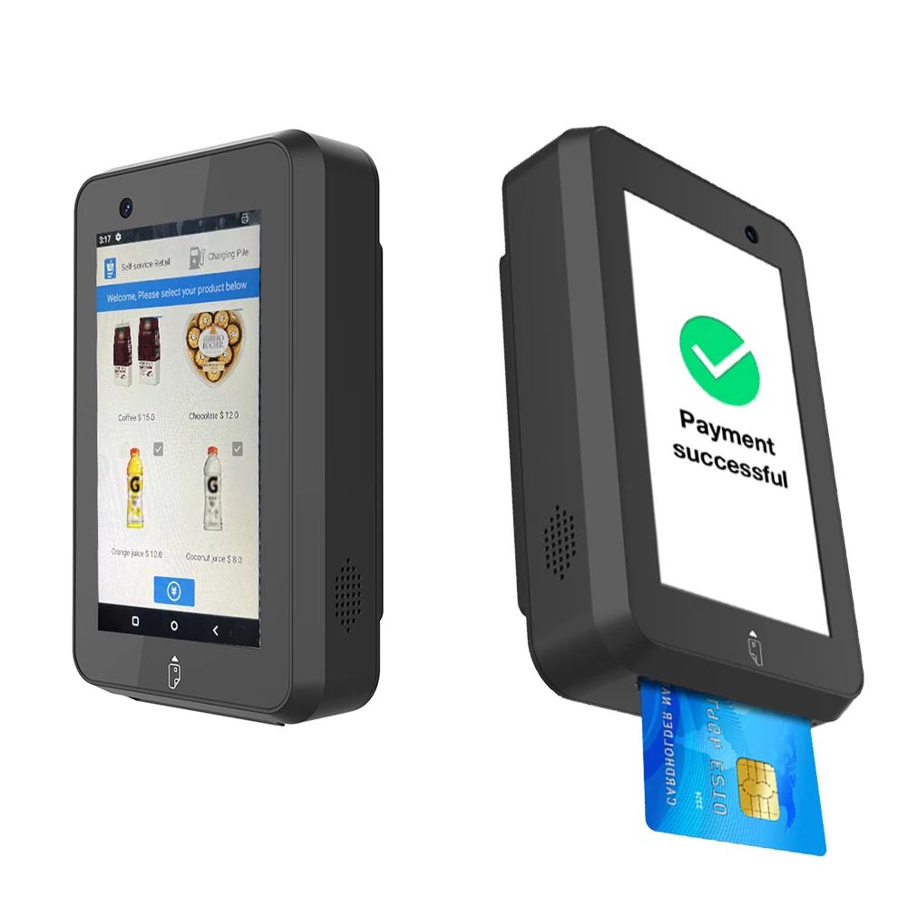 Терминал оплаты POS 4G без присмотра для паркоматов с IP/IK CM30