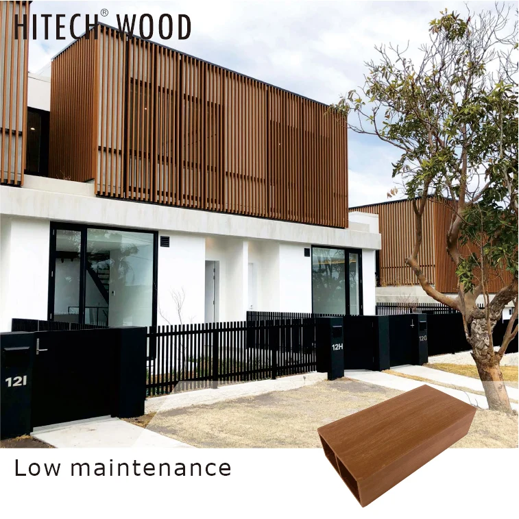 
Strips Series Composite facade Cladding Wood Wall Panels for Natural Timber Look & Feel 