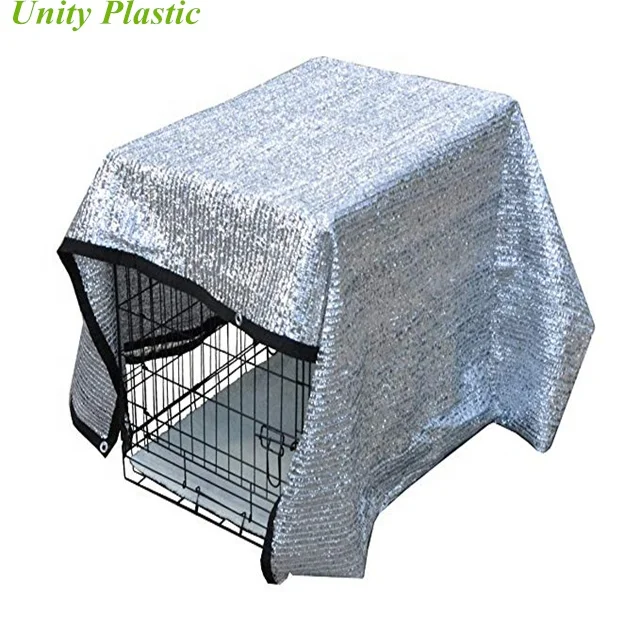 80% Aluminet Outdoor Sunblock Shade Cloth for Car Dogs Greenhouse Kennel Gardening Patio