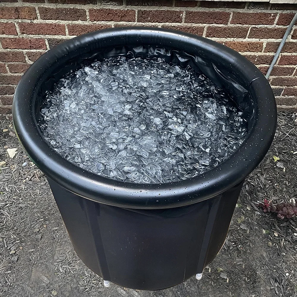 Плотная нейлоновая портативная ванночка 0 4 мм из ПВХ 85 галлонов для фитнеса 6 труб и чехла