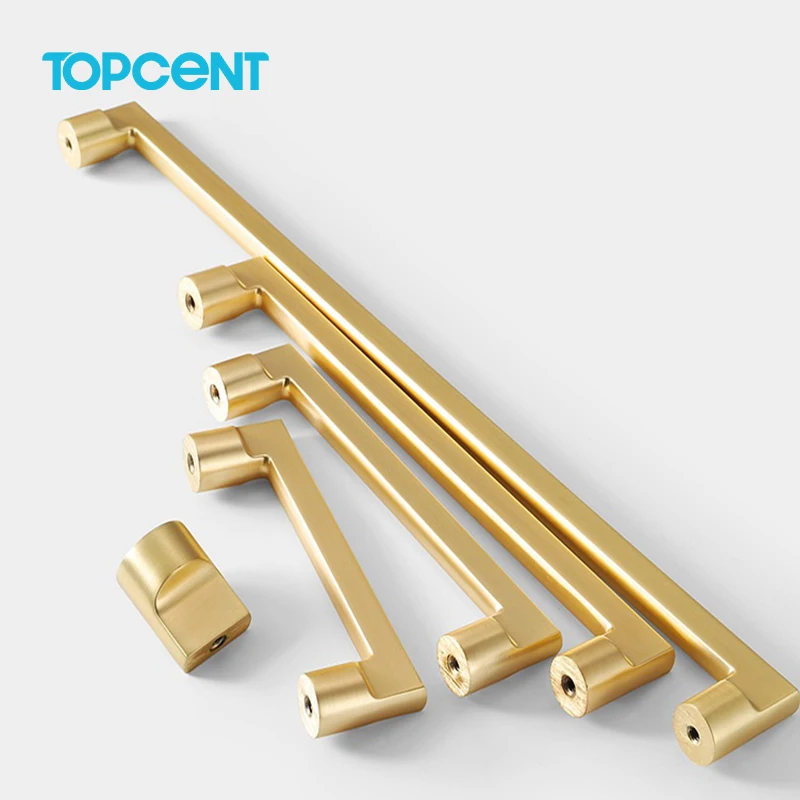 Ручки рычага Topcent из цинкового сплава Классическая Ручка для главного шкафа выдвижного ящика мебели дверная ручка Ktitchen