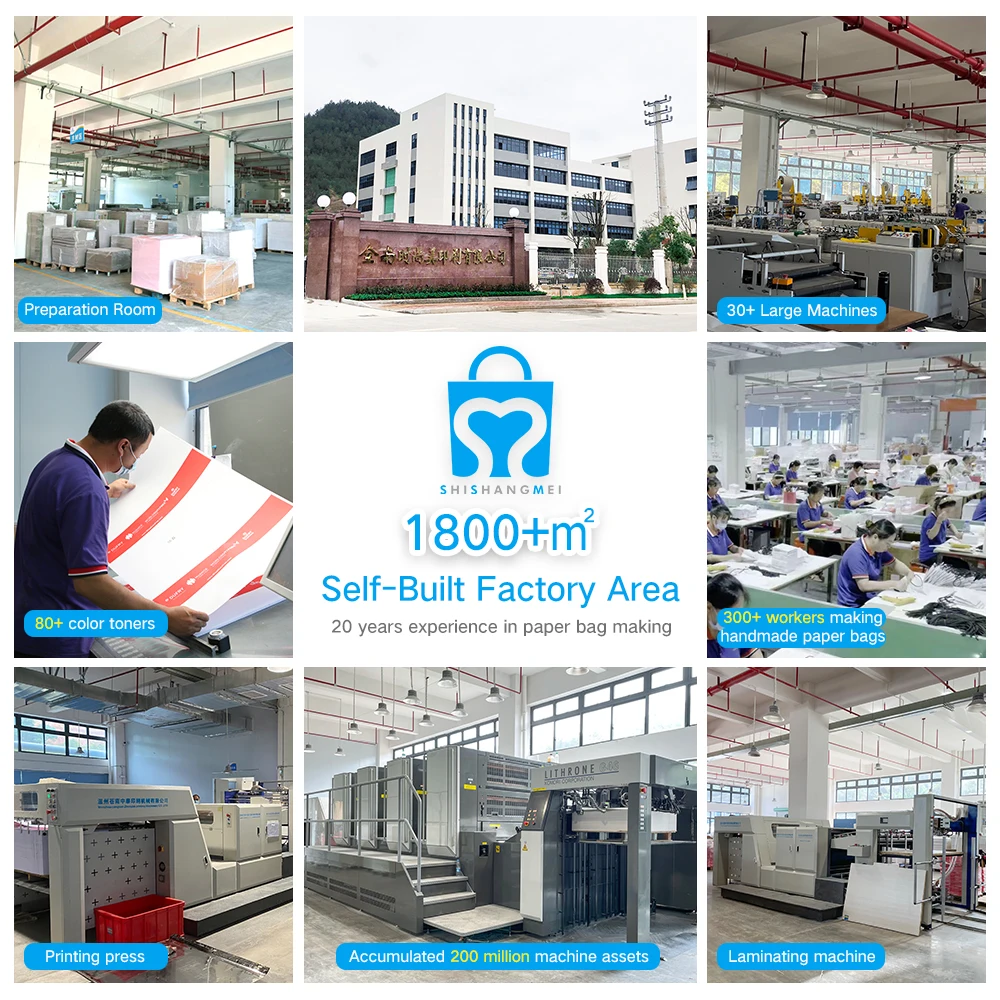 Hot Stamping Logo Recyclable White Gift Ribbon Paper Bags Customised Jewelry Packaging Luxury Paper Bags