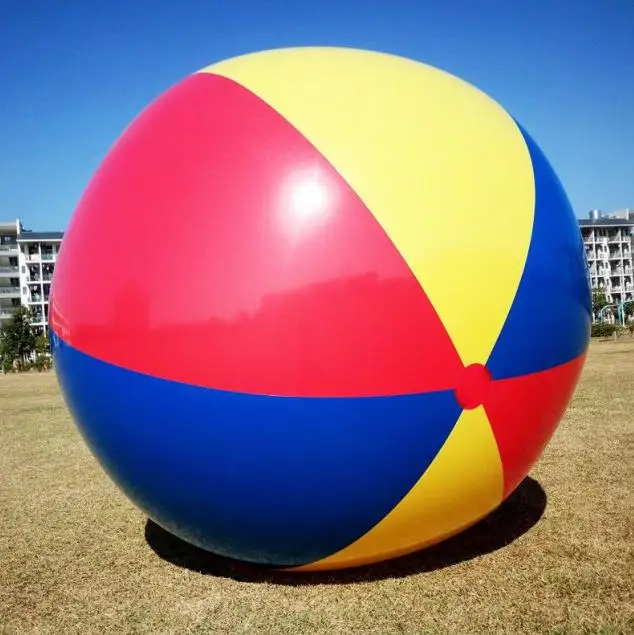 Large  Colorful Inflatable Beach Ball inflatables manufacturer promotional advertising pvc inflatable beach ball