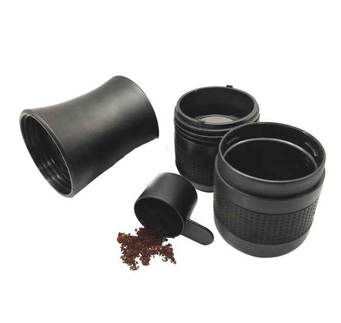 Custom logo OEM Portable Espresso Coffee Machine Outdoor Mini Espresso Coffee Maker for Camping