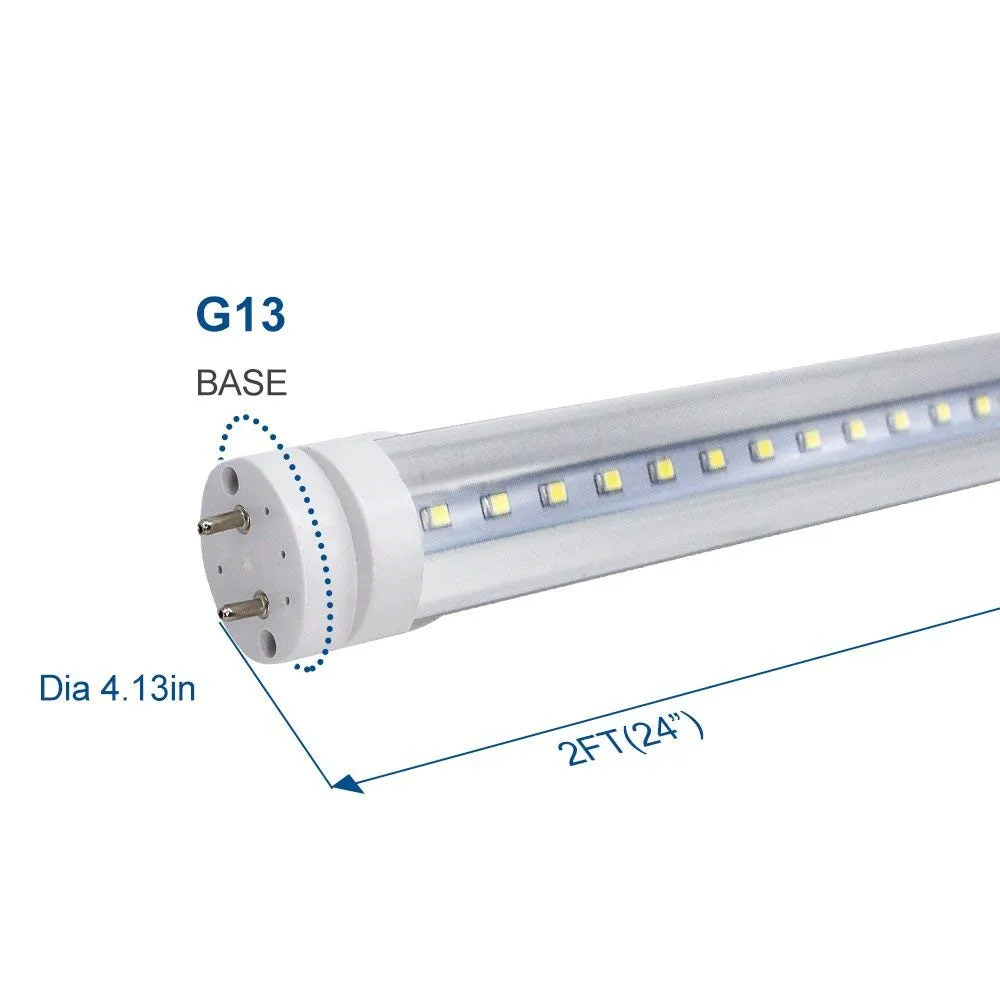 Производитель дневного света 20 Вт 4 фута T5 Светодиодная трубка 1200 мм T5 Светодиодная трубка 18-19 Вт вместо флуоресцентной лампы 18 Вт Светодиодная трубка