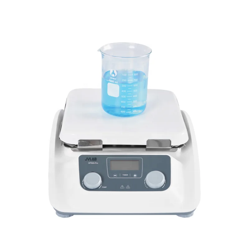 Hotplate Magnetic Stirrer 500 Degree Max.Stirring Quantity 30L Glass Ceramic Work Plate 254x254mm (10 inch) Brushless DC Motor