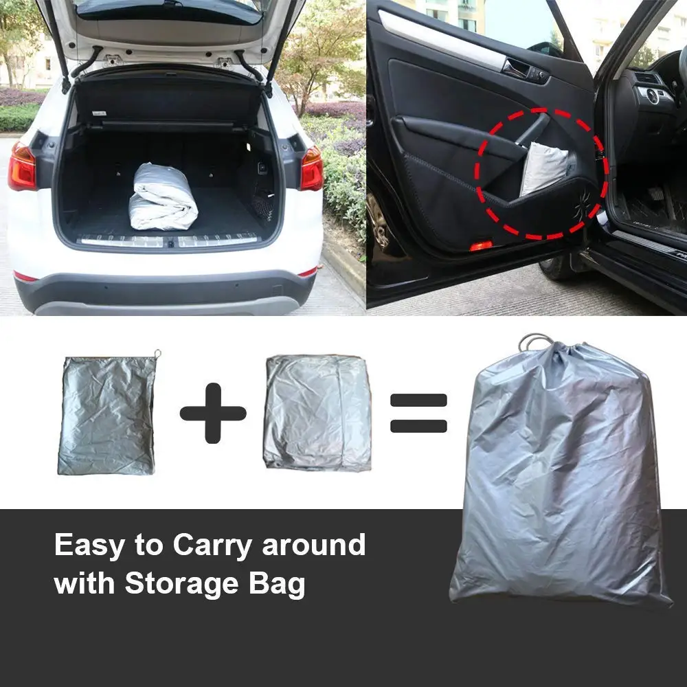new design wholesale waterproof protective shelter automatic car cover