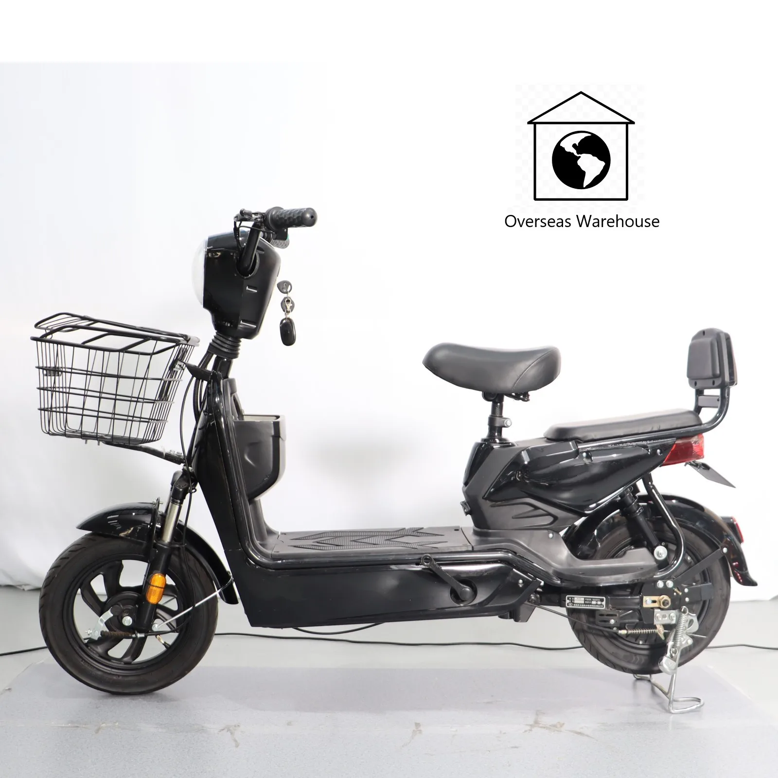 Vietnam Factory Supply 48V 12Ah Electric Touring Moped 350W Hub Motor Fast Cheap Electric Scooter for adults