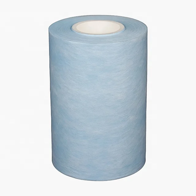 Hot Sale PE/hydrophilic pp nonwoven fabric laminate for disposable surgical drapes Back table cover