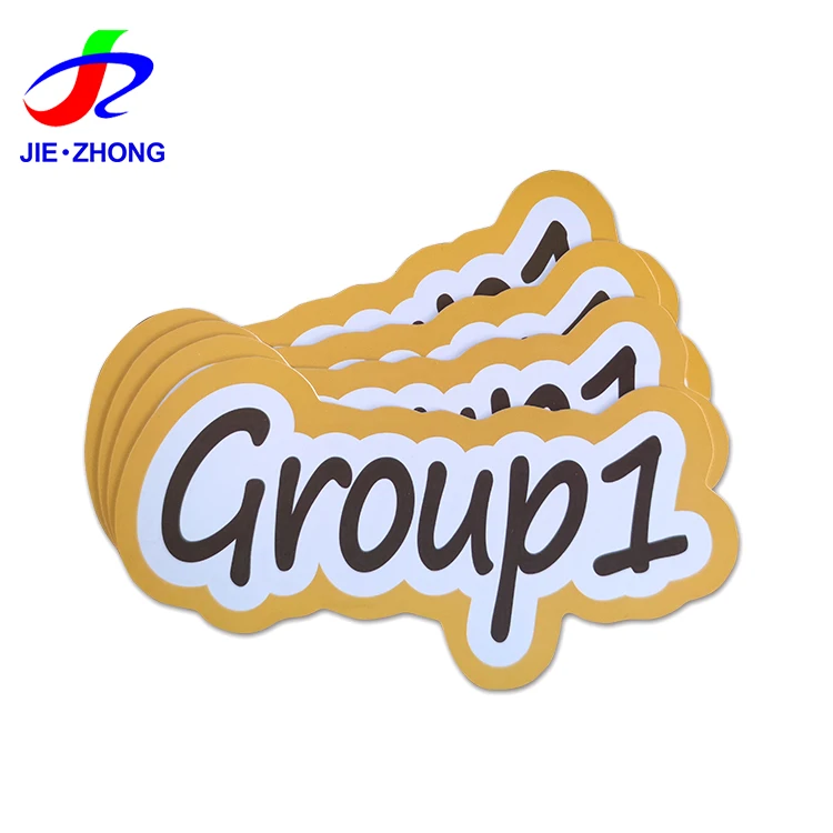 Personalized Custom Printing Bendable Thin PVC Plastic Die Cut Special Shape Card