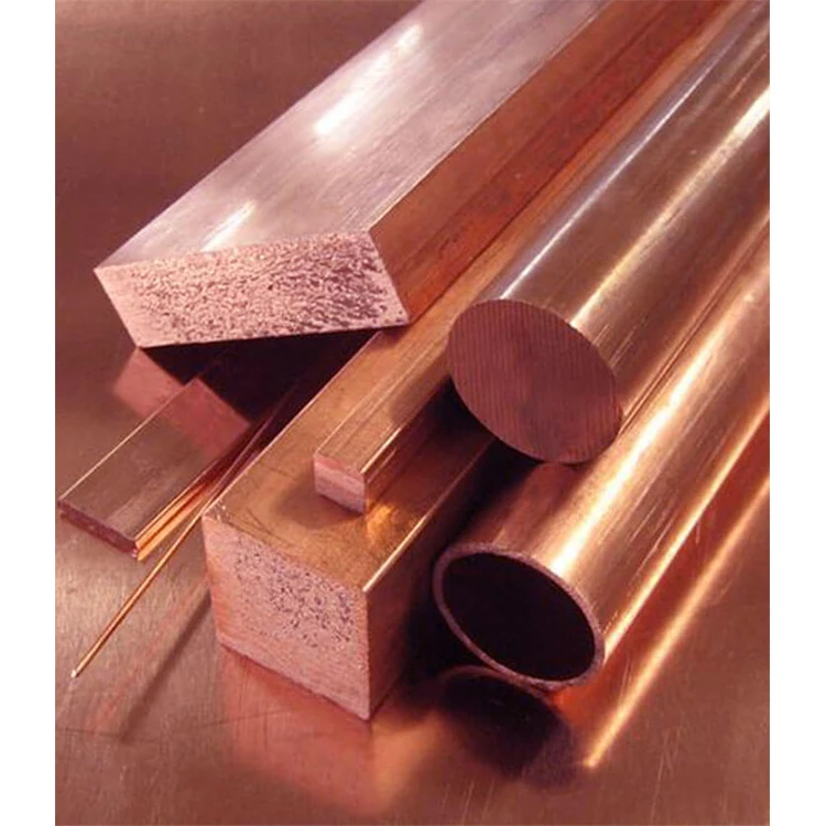 High Quality Manufacturer 8mm Diameter 99.9% pure Copper C1100 Round Rod Copper Bar 2mm 3mm 6mm 16mm