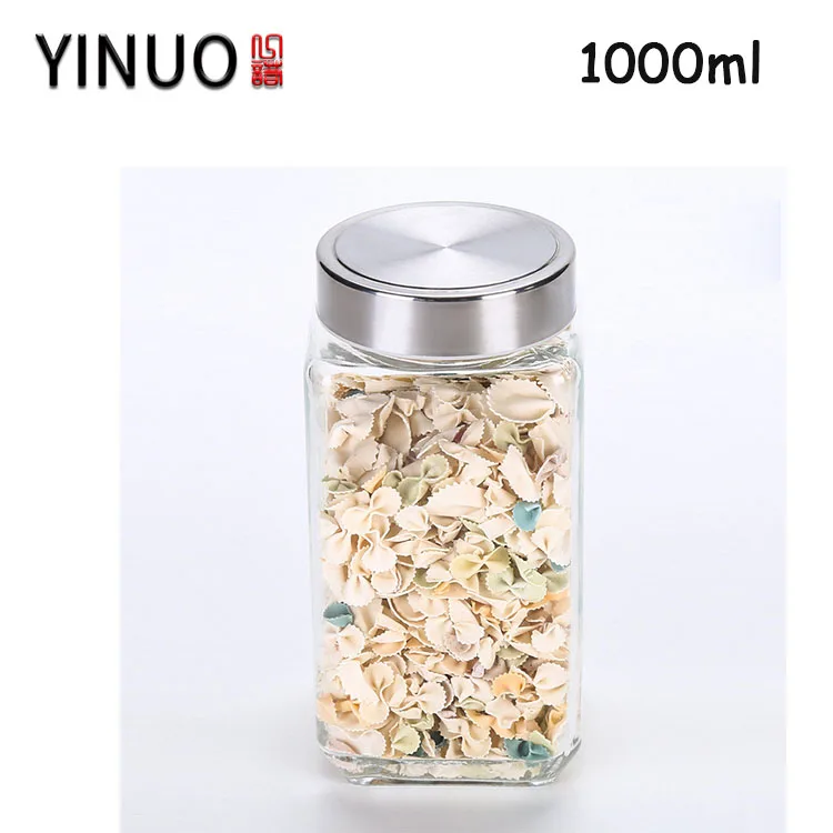 
1000ml Frosted Glass Jar Cookie Jar Glass Jars In Bulk 