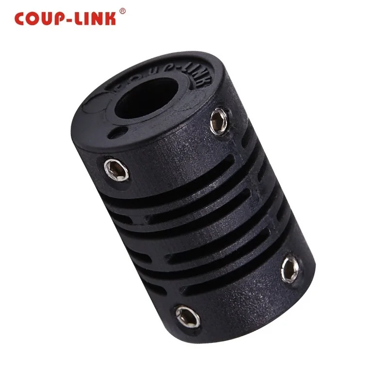 Маленькая пластиковая муфта вала кодировщика двигателя с стандартным болтом, Пластиковая Гибкая муфта вала кодировщика 22 мм