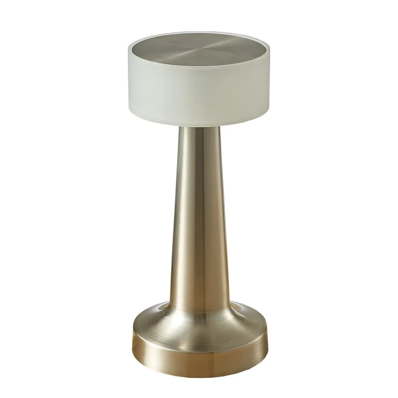 Touch Switch Led Bedside Night Lights Charging Desk Light Rechargeable Usb Bar Restaurant Led Table Lamp For Restaurant Hotel