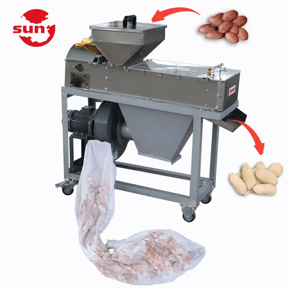 Easy Operation Low Price Hot-selling Dry Type Peanut Peeler Machine