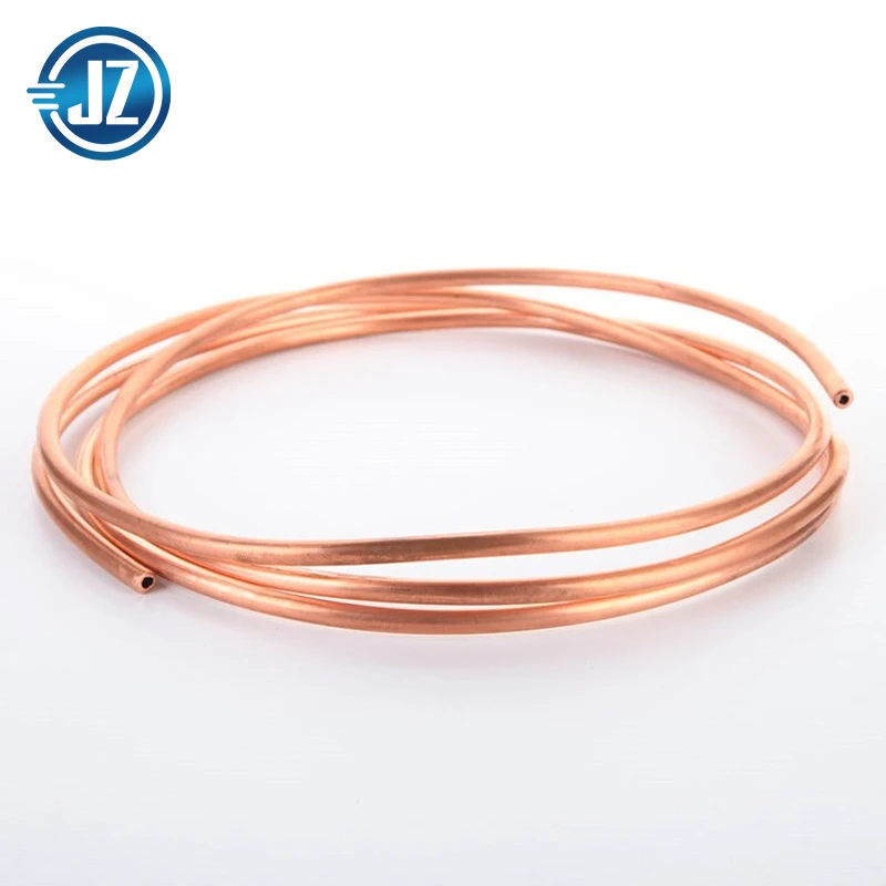 Copper Pipe C1220 C1200 Cooper Tubes Semi-Finished Products Air Conditioner Copper-Aluminum Pipe