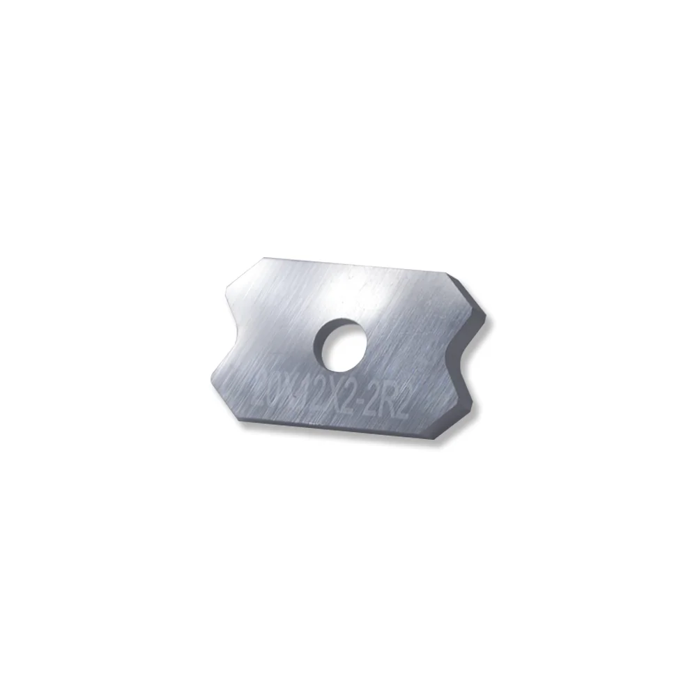 Factory Direct Sales 20x12x2mm Profiled Knives Scraper Turnover Knives Carbide Insert for Edge Banding Machines