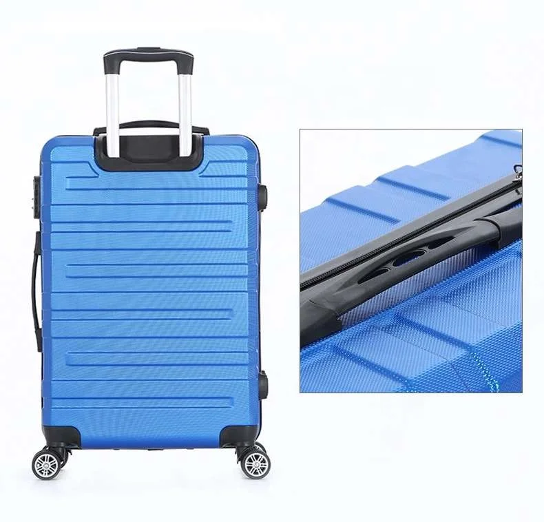 Лидер продаж 4 колеса 20 24 28 дюймов три комплекта ABS тележка для багажа