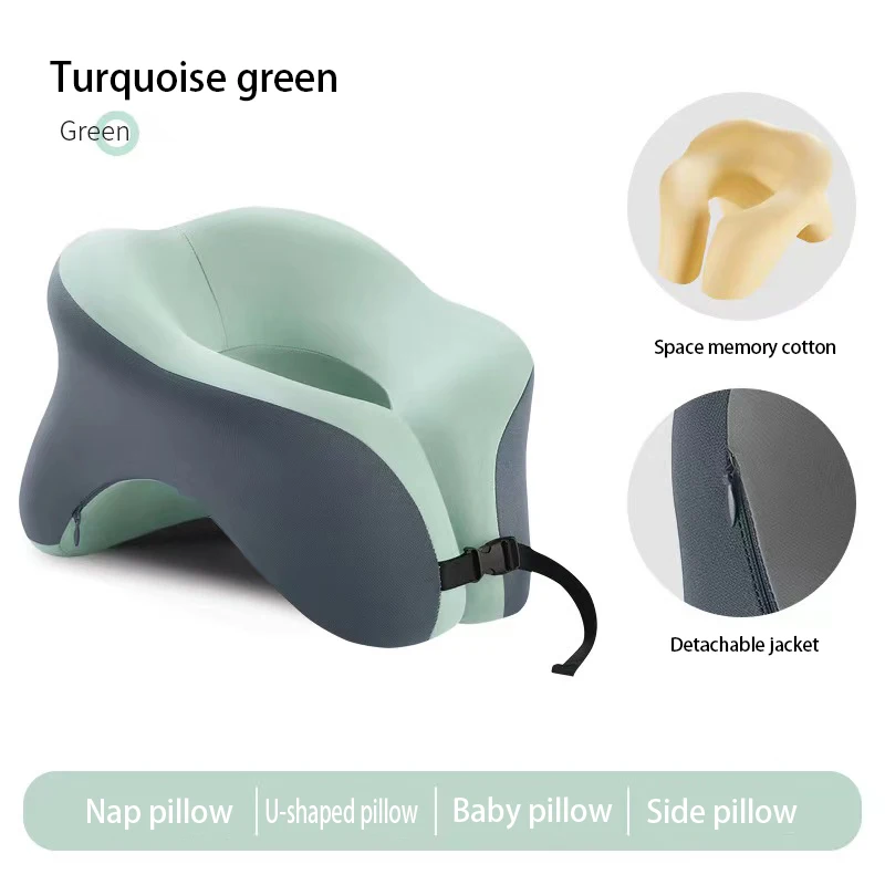 Factory price memory foam U shaped pillow Face down pillow comfortable and soft office nap pillow