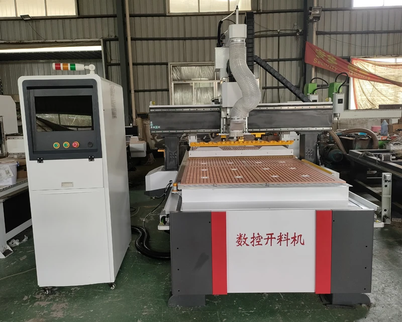 China factory 1325ATC Nesting CNC router machine with 12 automatic tool changers under gantry