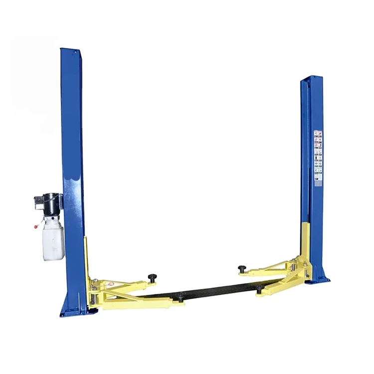 3T 4T manual two side release dual cylinder lift car hoist auto elevator