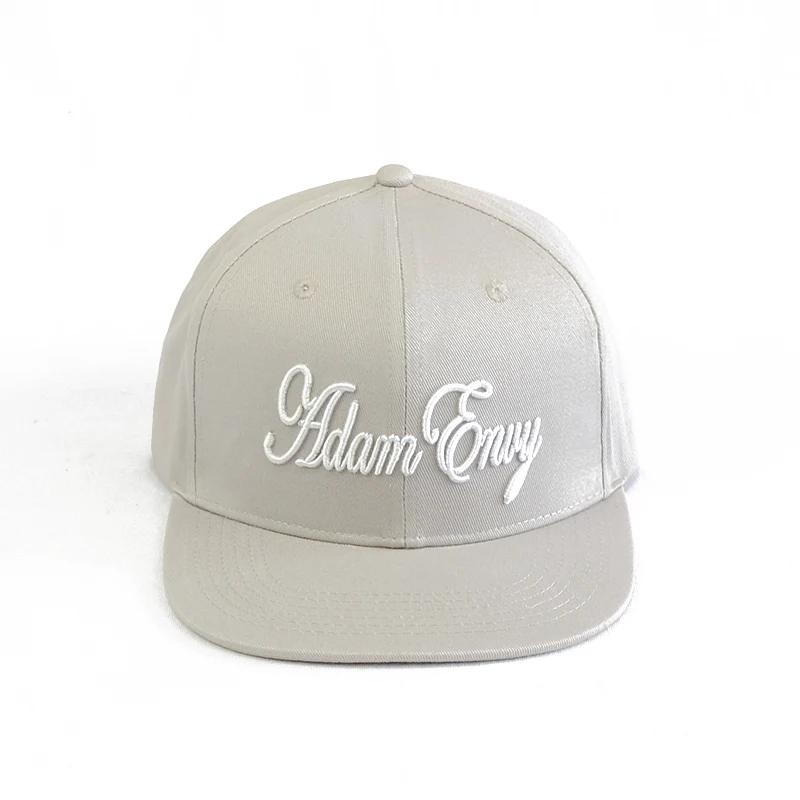 low profile fashion plain snapback hip hop hat cap custom logo adjustable flat snapback fitted hats for men