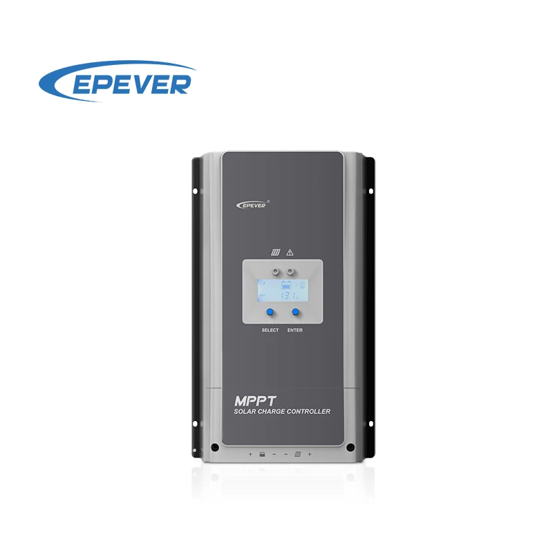 Epever High Voltage MPPT Charger Controlador Solar Mppt 12V 24V 36V 48V Solar Charger Controller MPPT 60A 80A 100A