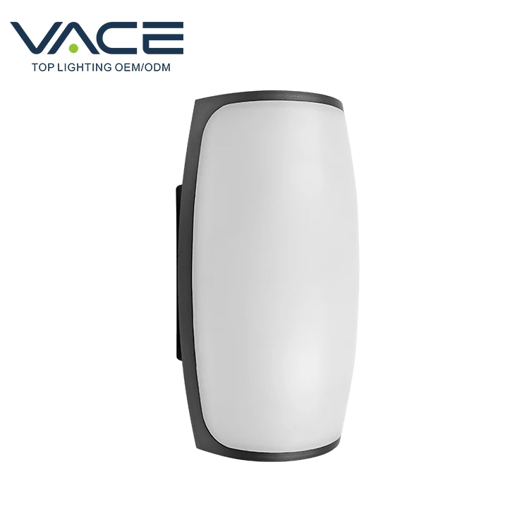 
VACE Fashion modern style hotel outdoor acrylic aluminum waterproof ip54 18w led wall lamp 