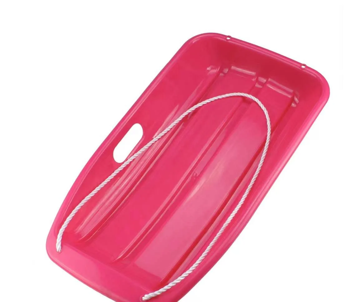DROP SHIPPING Plastic PE Snow sled Skiing Board Slider Sledge Toboggan Sliding Skating Winter Sports