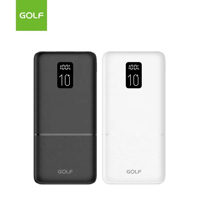 Fast Charging Power Bank Slim Portable External Battery Charging Banks Hot Selling Electronic LCD Wholesale Power Bank 10000mah