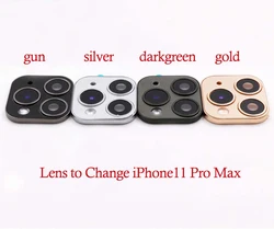 Metal Lens Sticker for iPhone X XS MAX Camera Cover Change to iPhone11 Pro MAX