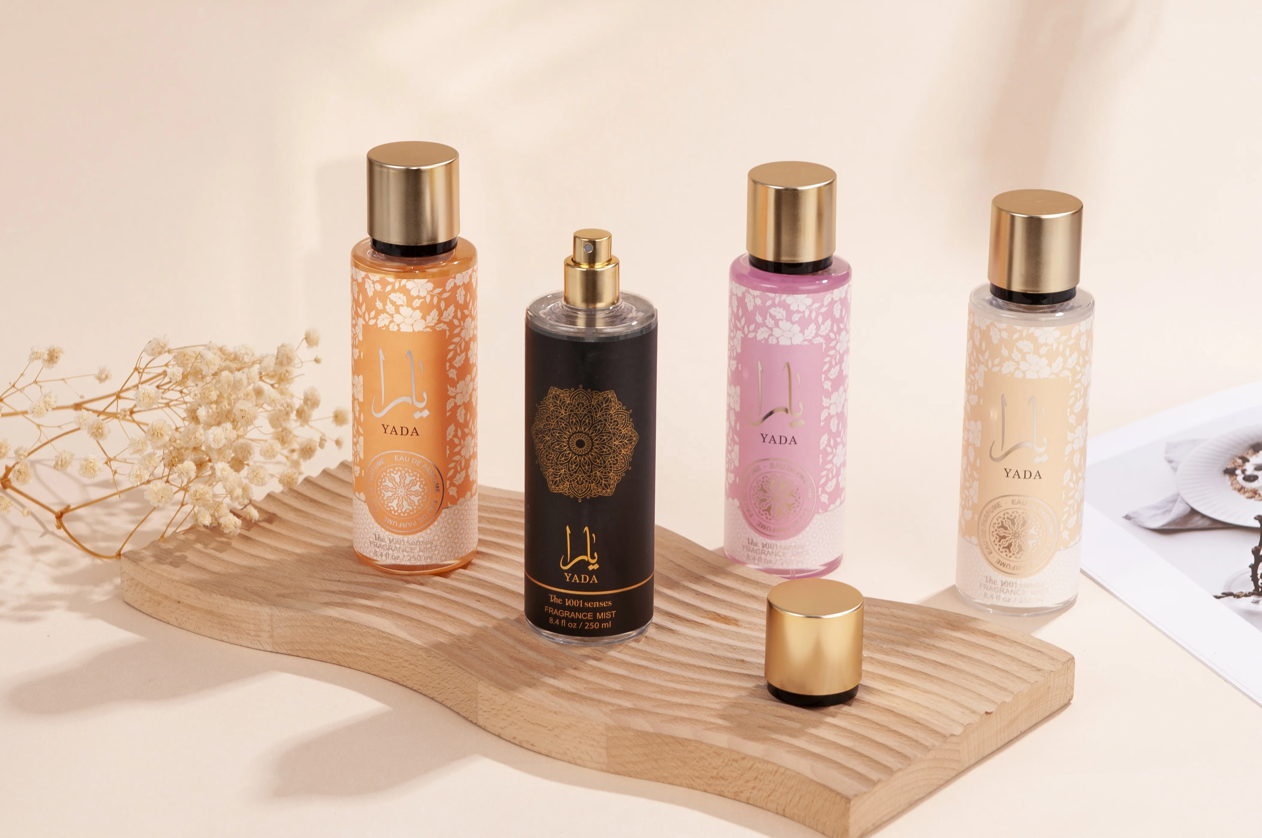 New Arrival 250ml Vanilla Yada Fragrance Mist for Women Eau de Parfum Spray