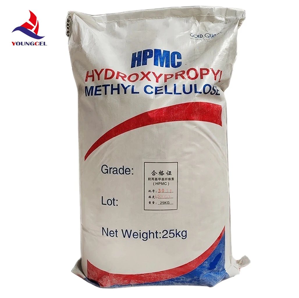 YOUNGCEL Hpmc Hydroxypropyl Methyl Cellulose Construction Additive Hidroxipropil Metilcelulosa Hpmc Price