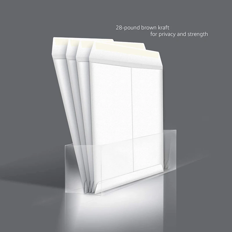 
Catalog Mailing Envelopes With Peel & Seal 10x13 Inch Large Size White Envelopes 100 Pack/Box 