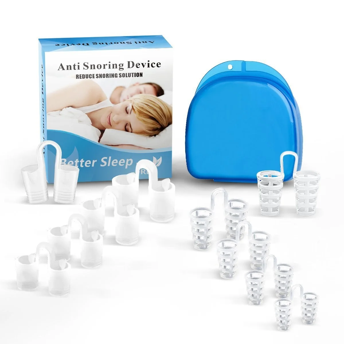 Nose Vents Anti Snoring Devices Nasal Dilator Air Purifier Filter Snore Solution for Comfortable Sleep for Men and Women