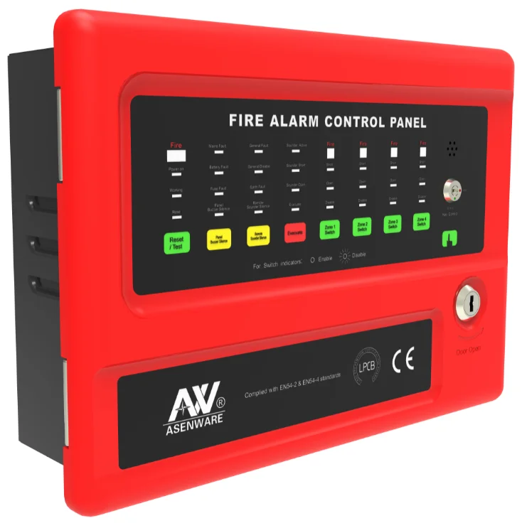 Fire alarm panel wireless conventional fire alarm system AW-CFP2166-2W/4W