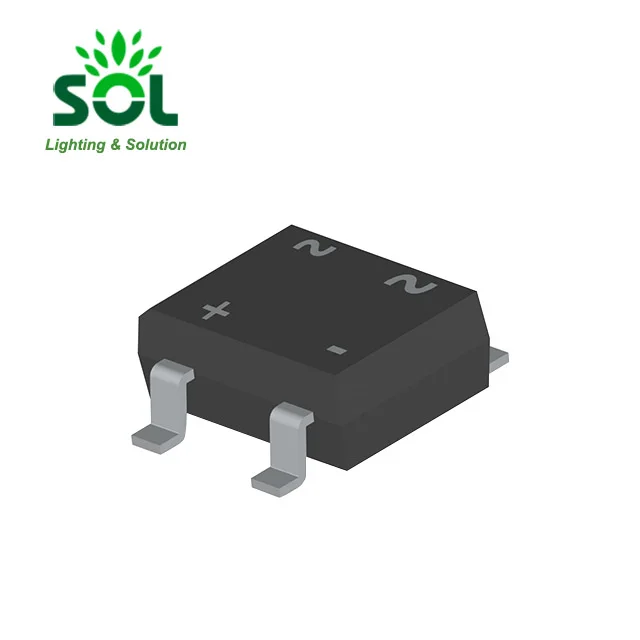 Electronic Components MBF 600V 1.0A SOP4 Surface Mount SMD Rectifier Diode Bridge