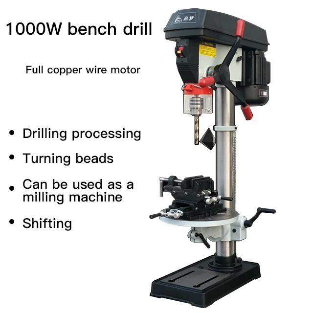 Small table bench drills drilling machine for woodworking and metal mini drill press price