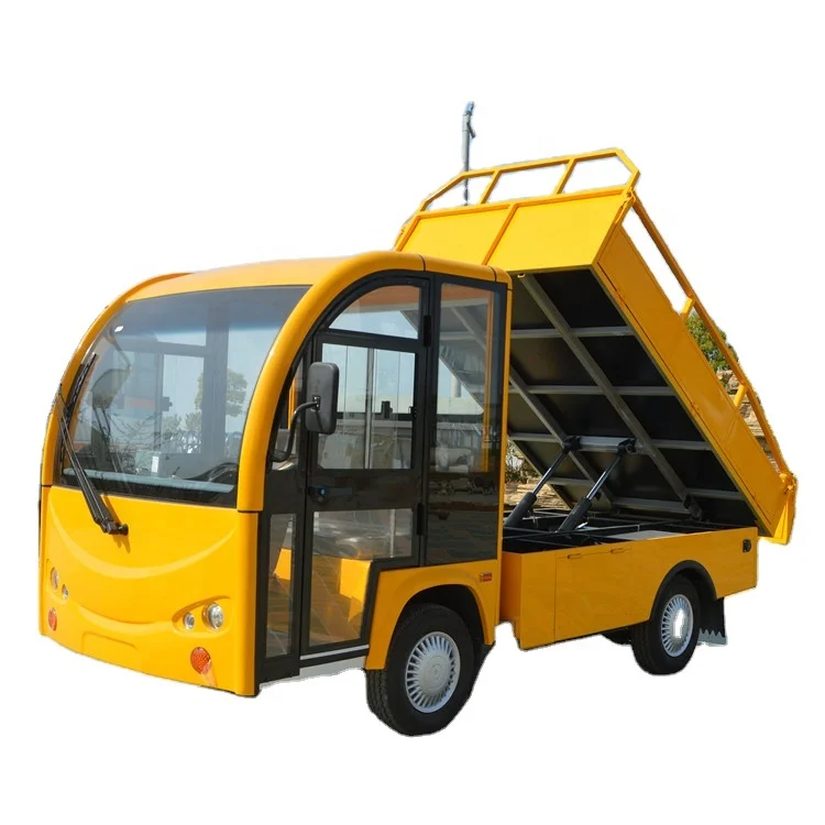 Light Loading Cargo Truck Electric Self Lifing Truck Tipper Tip Truck