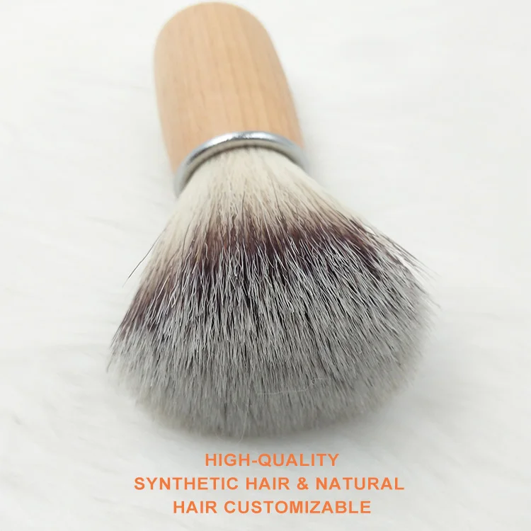 Factory Own Brand Vegan Cosmetic Brush Sets Beech Shaving Brush