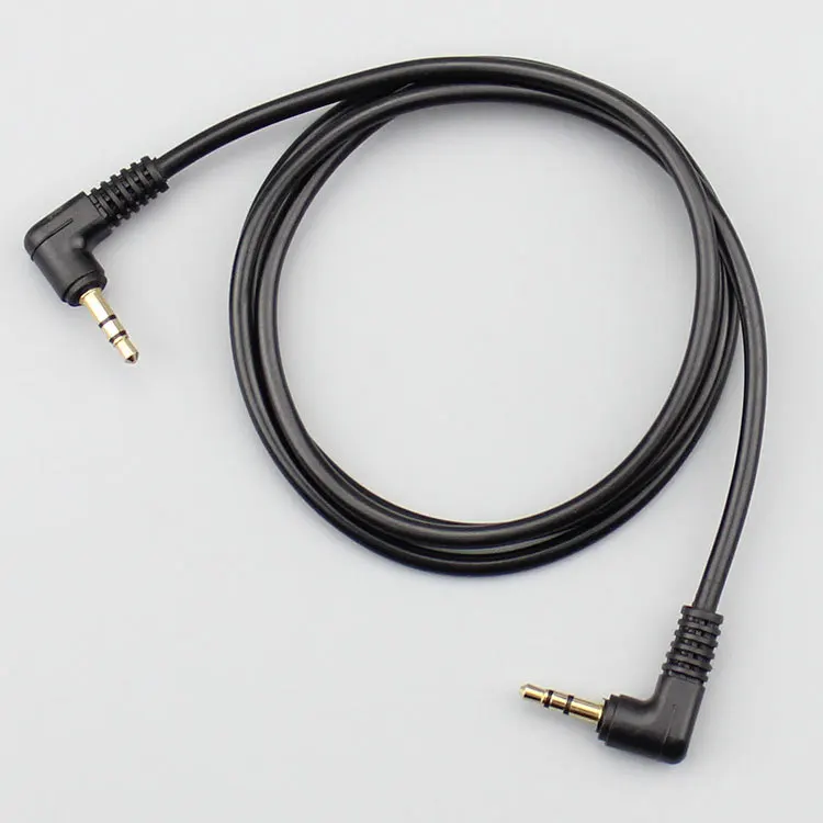JACK 3.5MM 6.5mm Stereo AUX audio cable right angle 1m 2m 3.5mm Aux Cord Headphone Audio Jack Cable Auxiliary Cable