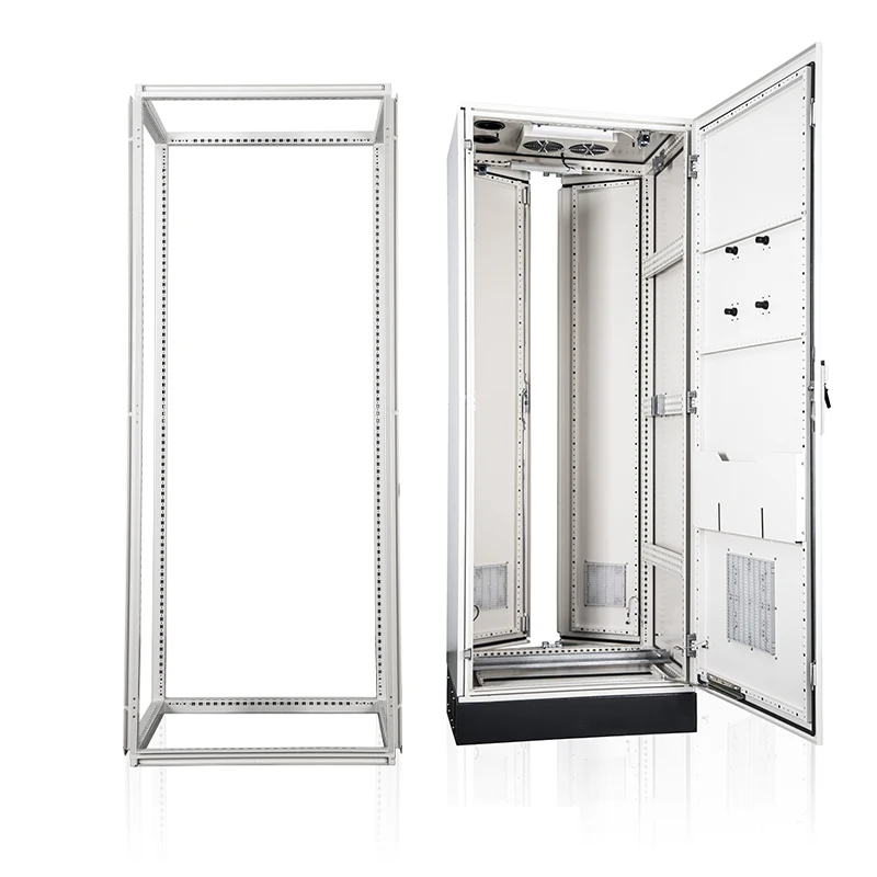 UL508A IP54 outdoor steel cabinet Custom features electrical cabinet manufacturer with air conditioner NEMA12 cabinet enclosure