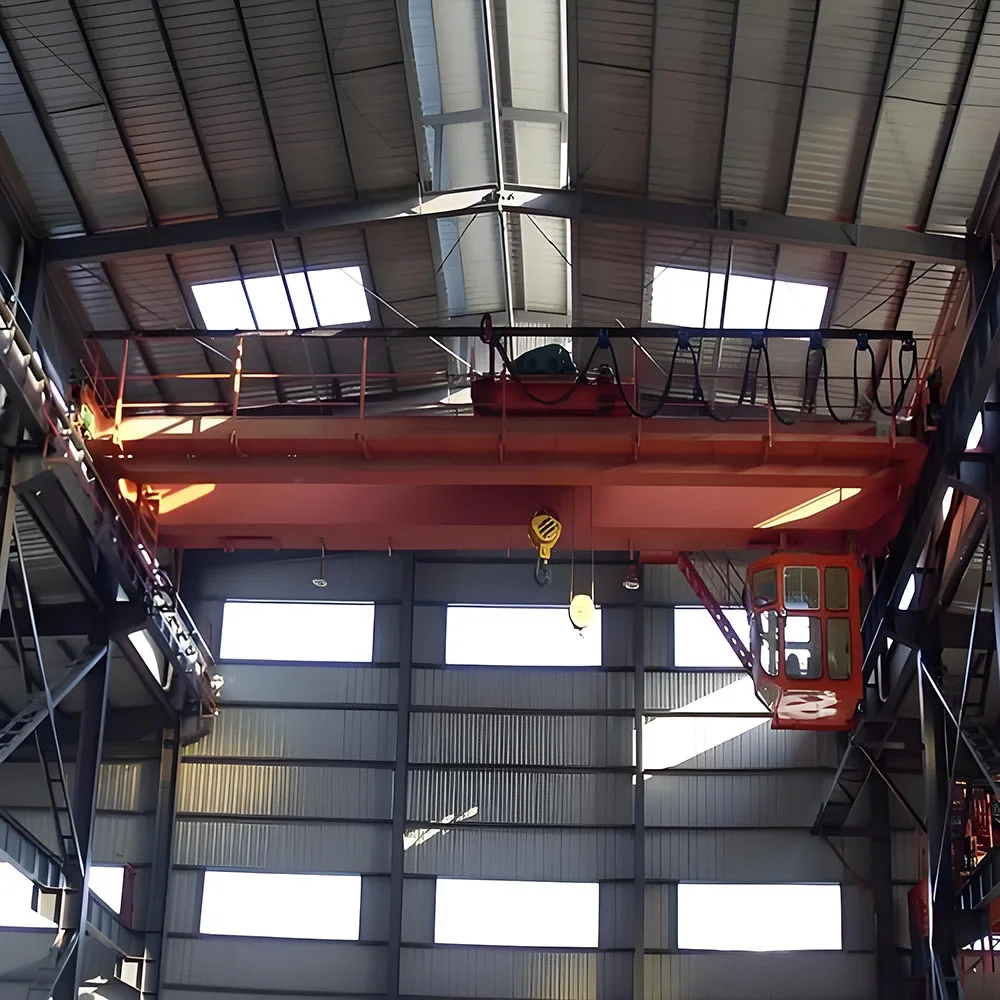 Chinese Manufacture Heavy Duty Foundry Ladle Overhead Casting Crane Ceiling Bridge Launcher Crane