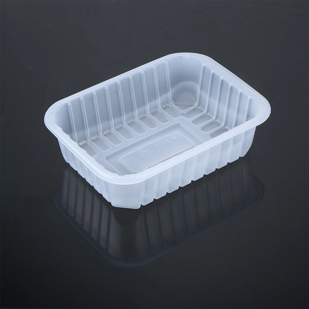 disposable pp recyclable Plastic Frozen Safe food  Meat packaging Tray for food