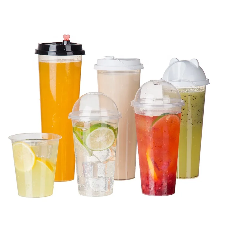  Milktea чашки поставки пластиковых стаканчиков с логотипом изготовленный на заказ логос напечатал для Боба