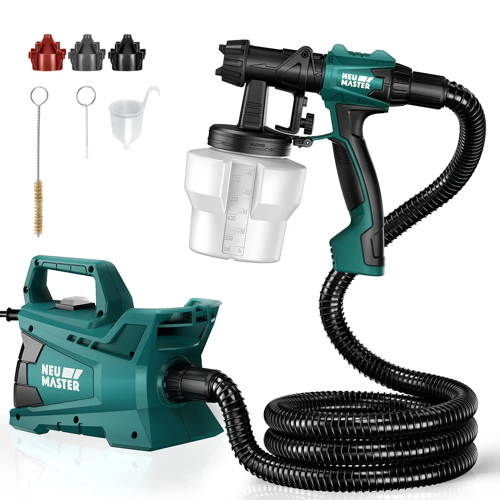 Мощность действия SG850 850 Вт HVLP электрический пистолет для рисования DIY класс 800 мл объем чашки одноразовая гарантия