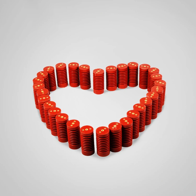 10kv 20KV 24kv horizontal polymeric line post insulator pin type porcelain insulator for high voltage