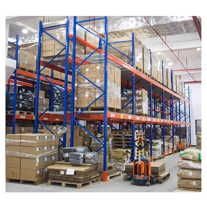 Guichang High Density Drive-In Pallet Rack Warehouse Storage System Drive In Rack Pallet Racking Double Deep Pallet Racks